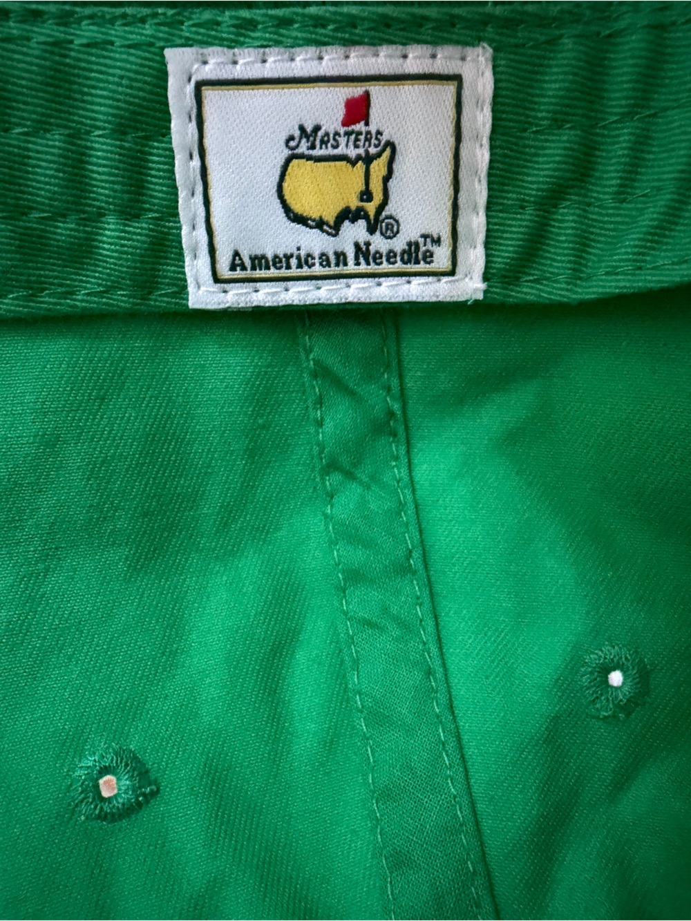 Augusta National Green Golf Hat Cap American Needle Masters Adult One size - Picture 5 of 7